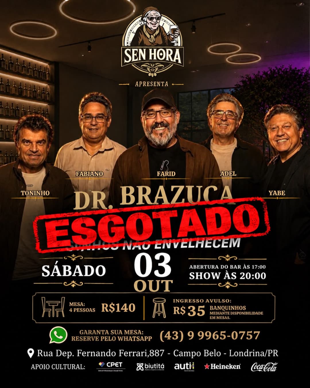 Flyer de Dr. Brazuca