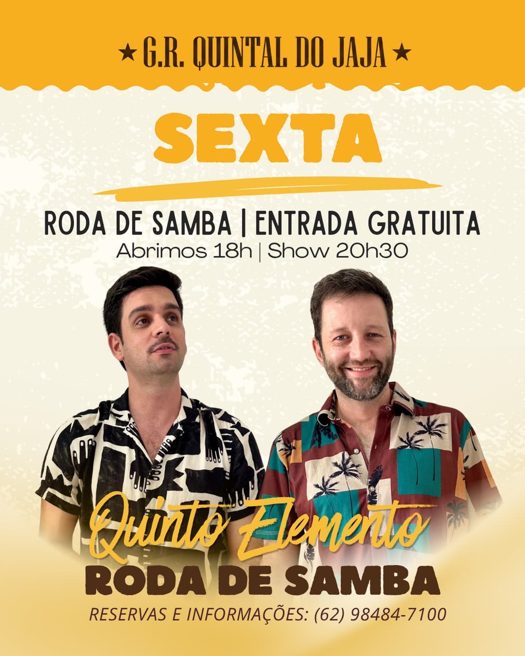 Flyer de Quinto Elemento