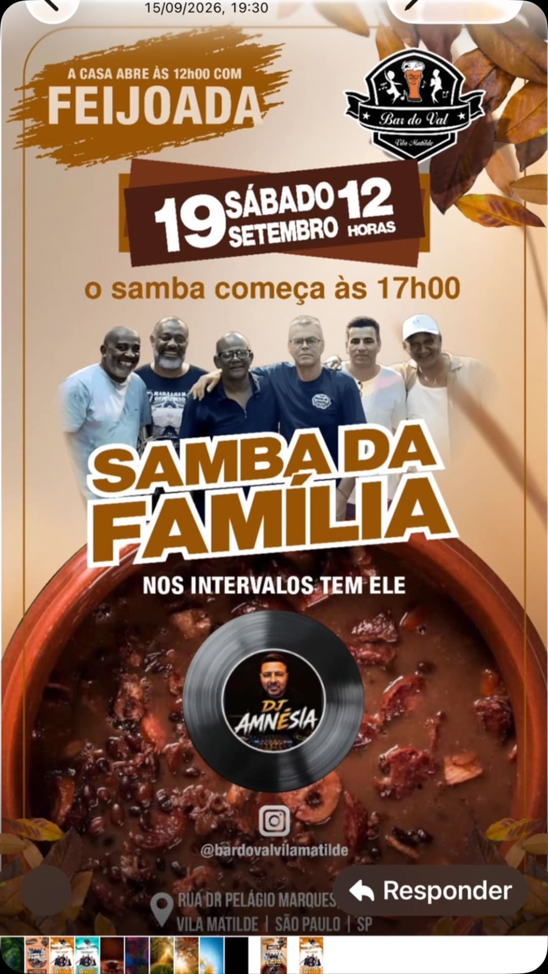 Flyer de DJ AMNESIA
