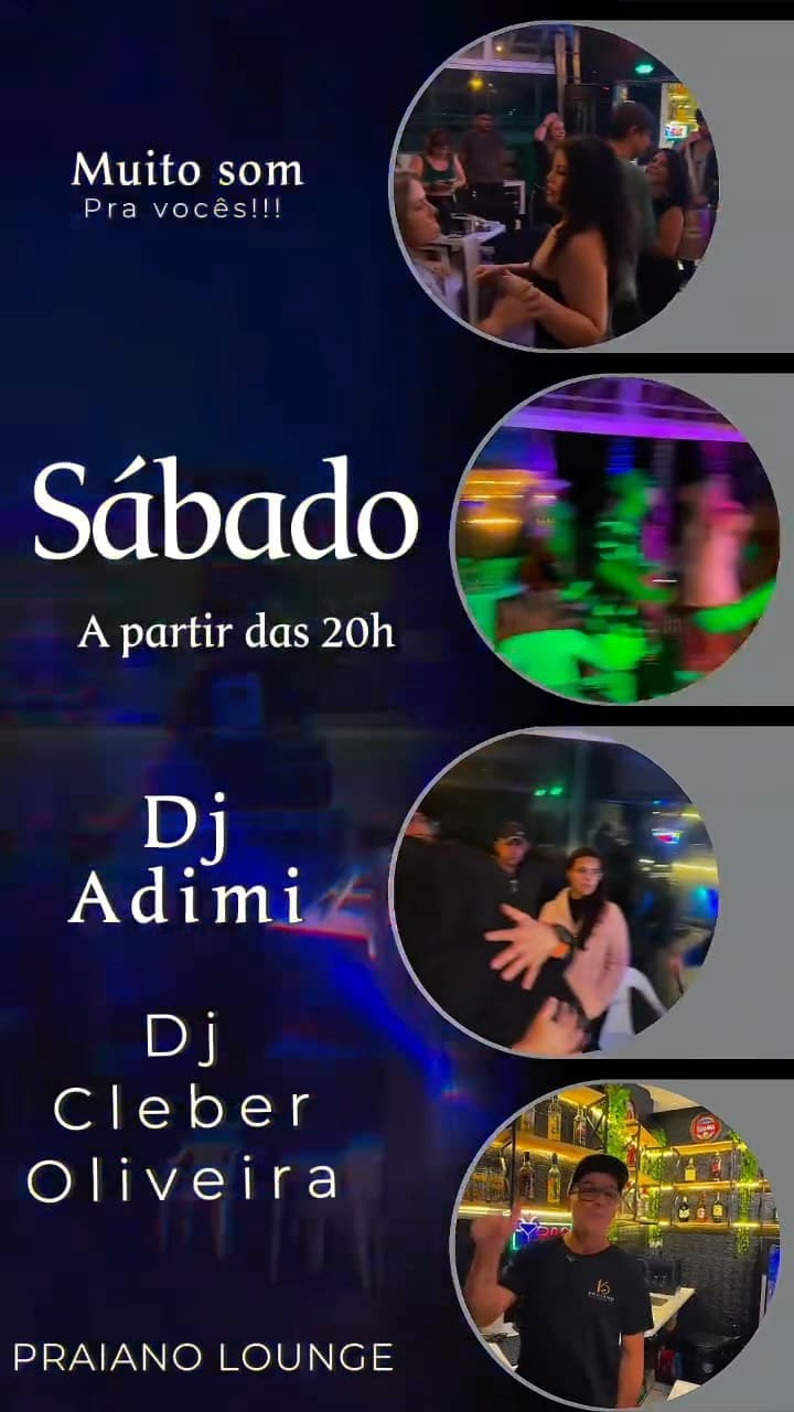 Flyer de Adimilson da Silva