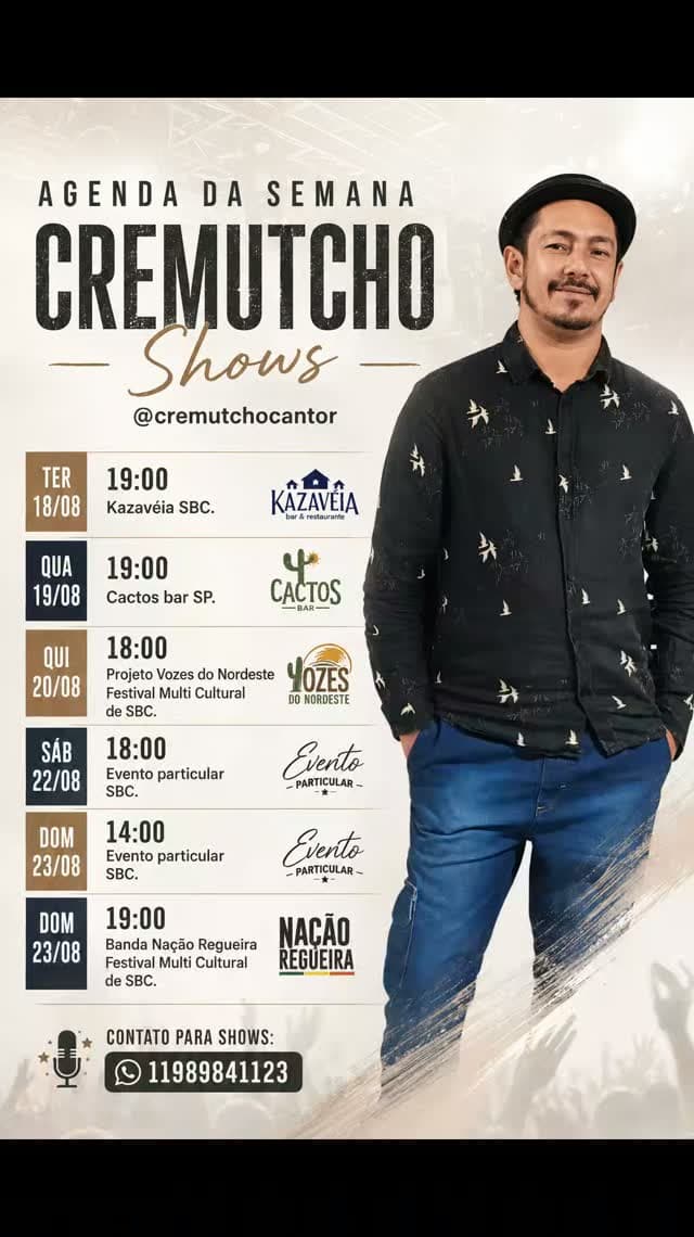 Flyer de Cremutcho