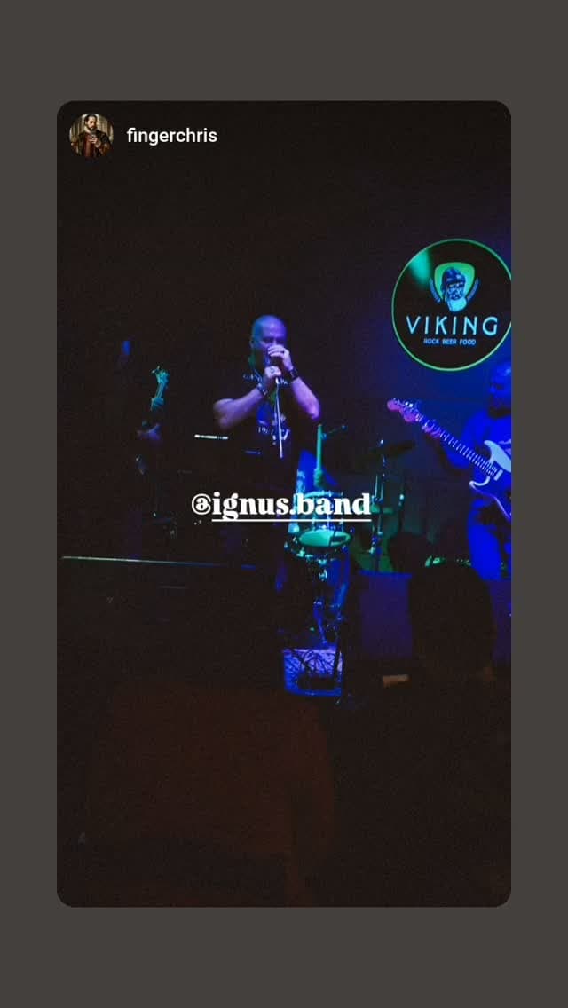 Flyer de Ignus Band
