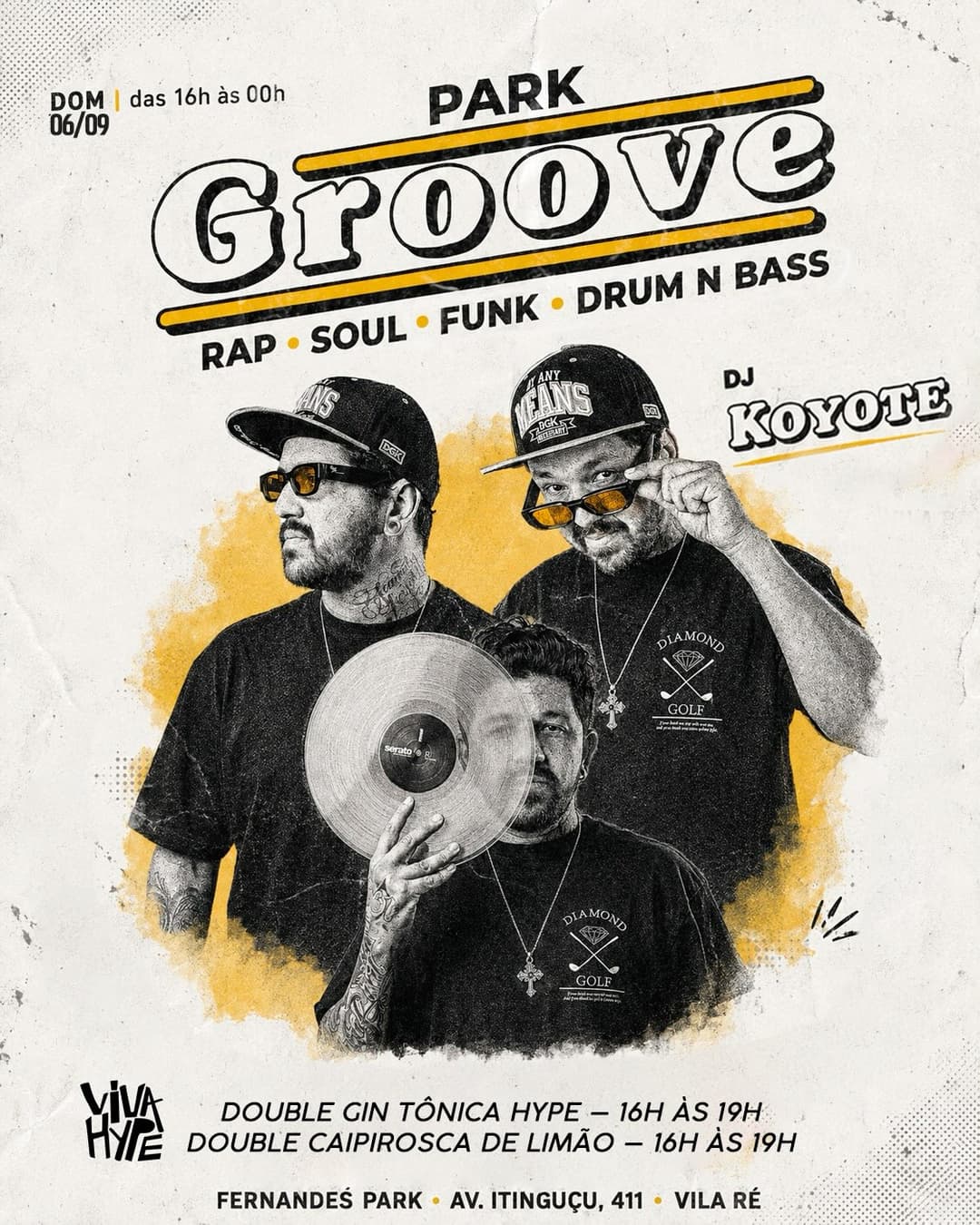 Flyer de DJ Koyote Original