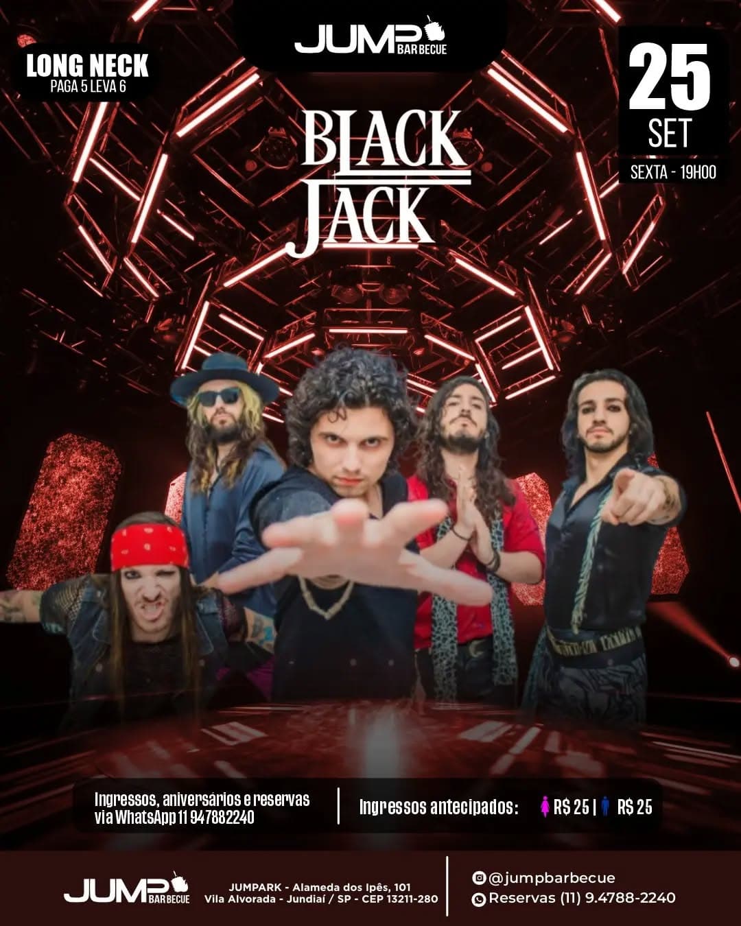 Flyer de Black Jack