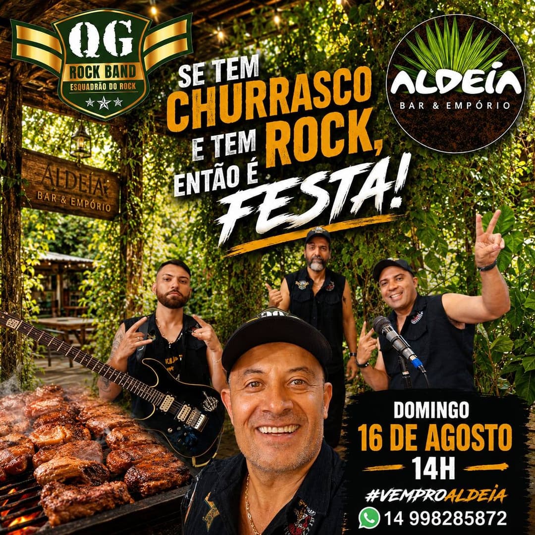 Flyer de OG Rock Band