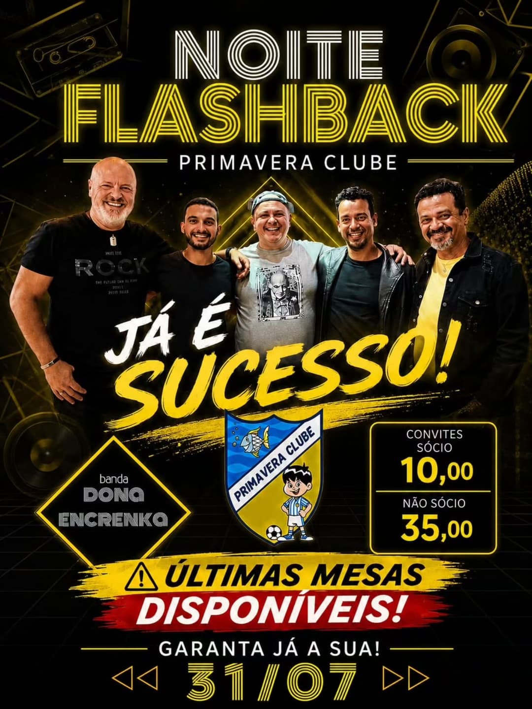Flyer de Banda Dona Encrenka