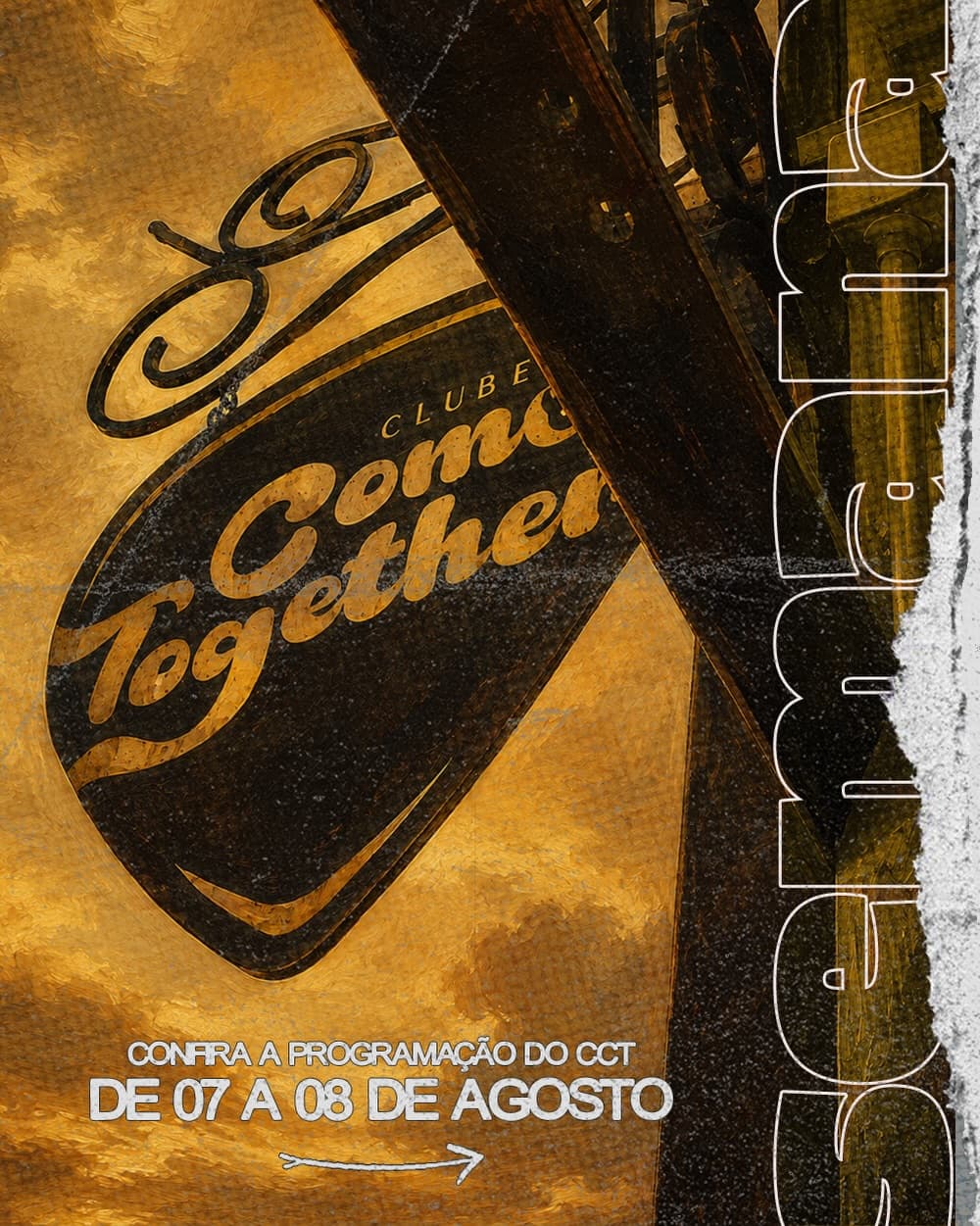 Flyer de Banda Capitão Jack