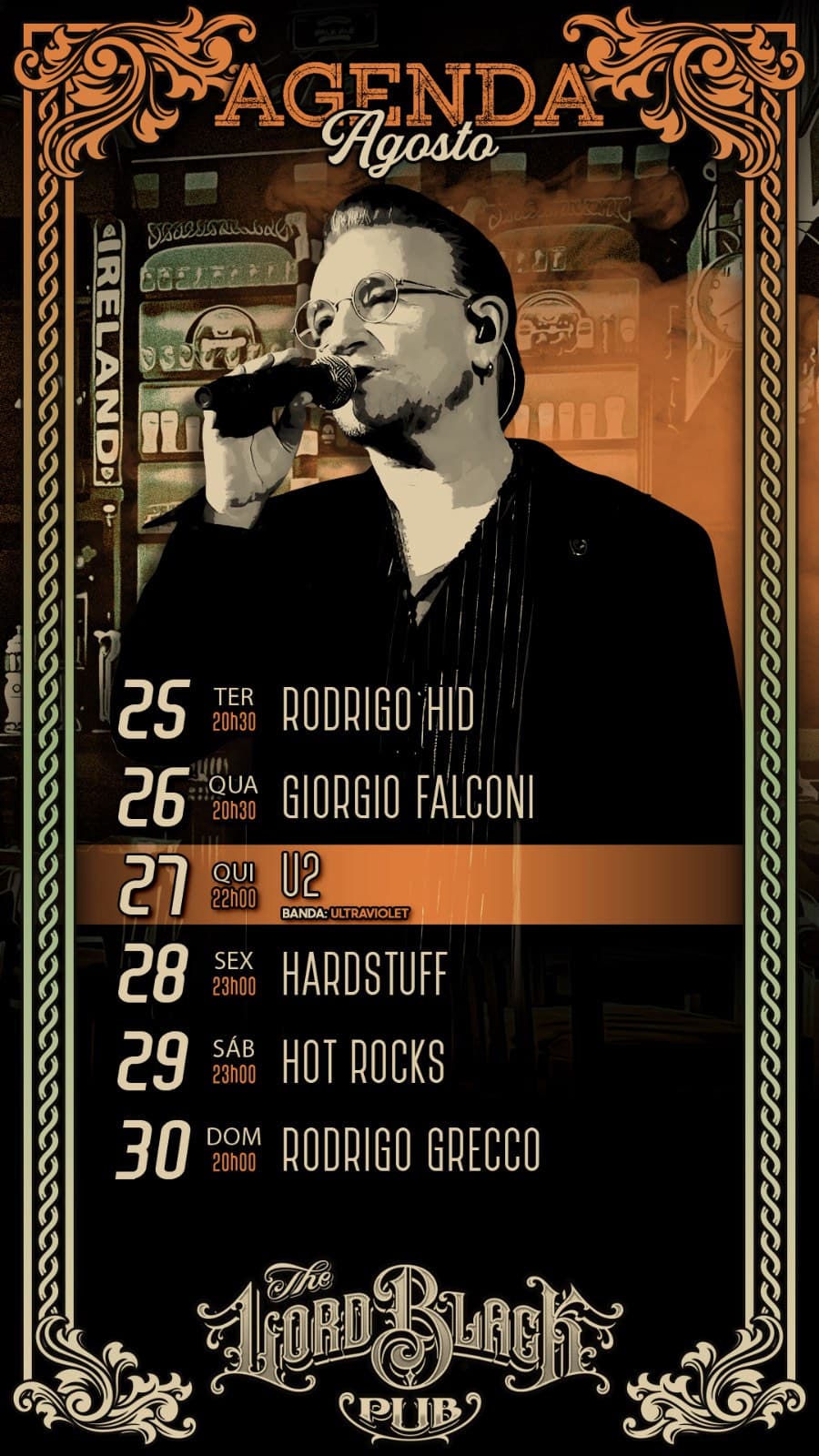Flyer de Rodrigo Grecco