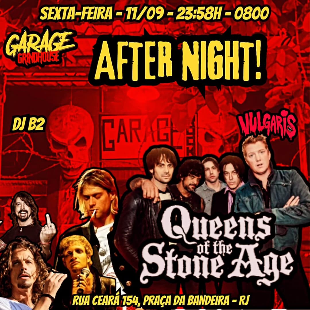 Flyer de Vulgaris e DJ B2