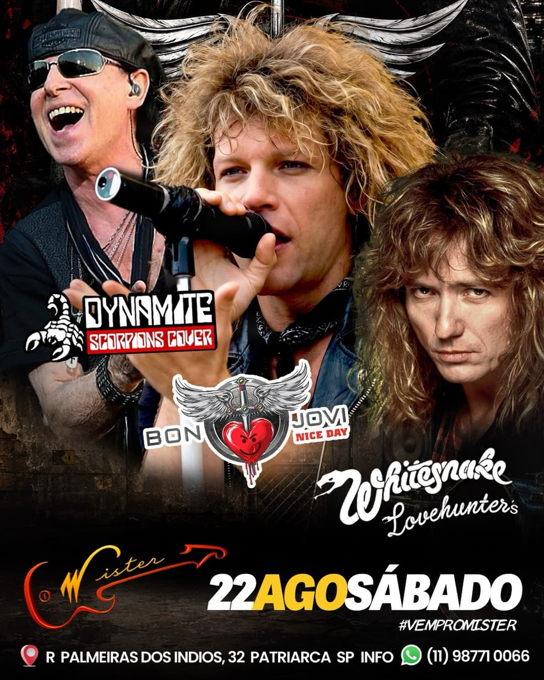 Flyer de Dynamite, Nice Day e Lovehunter's