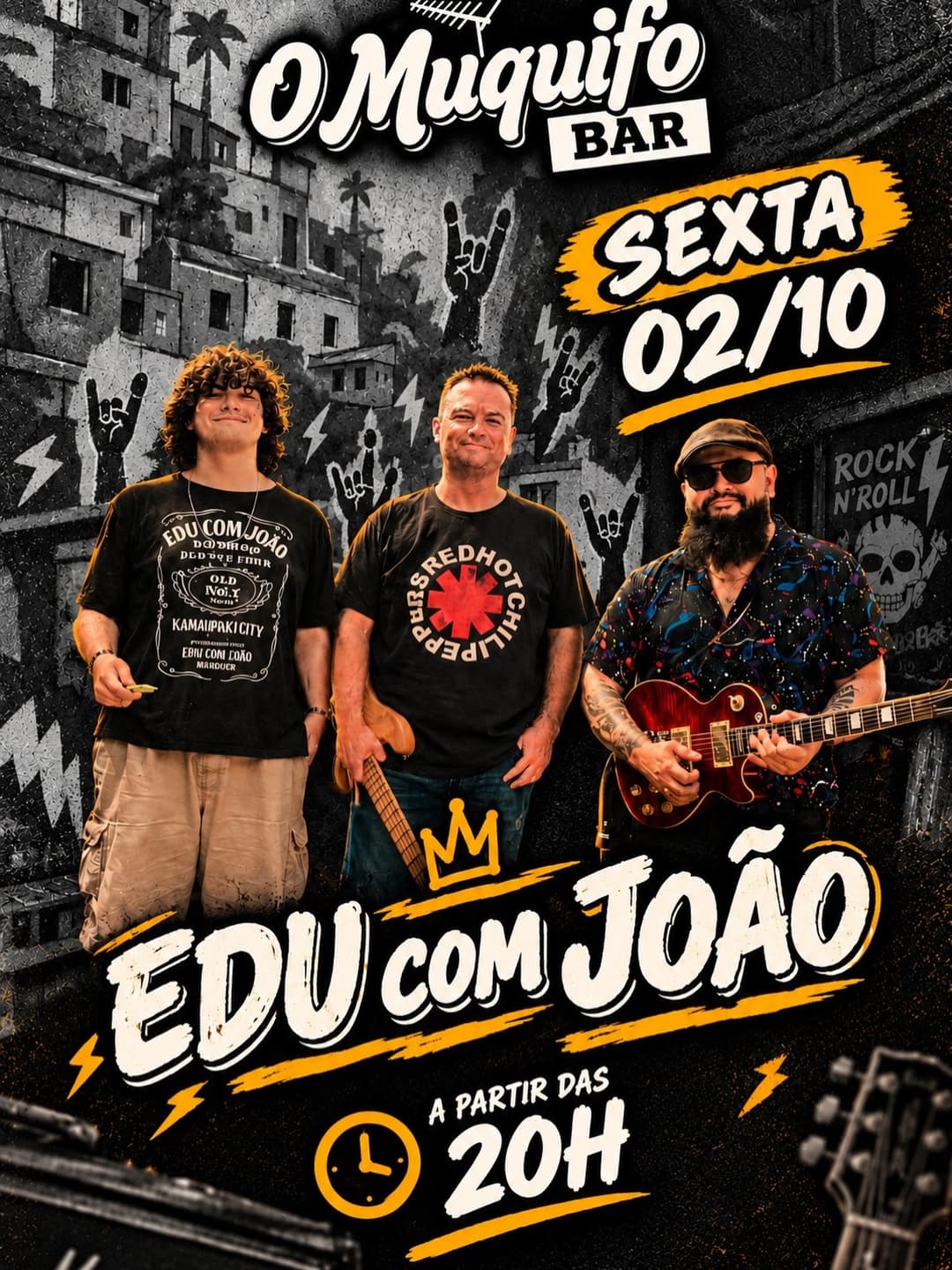 Flyer de Edu & João