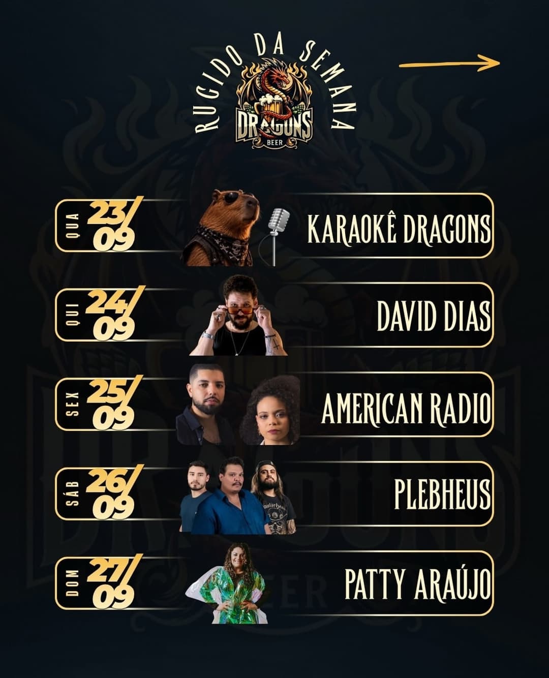 Flyer de American Radio