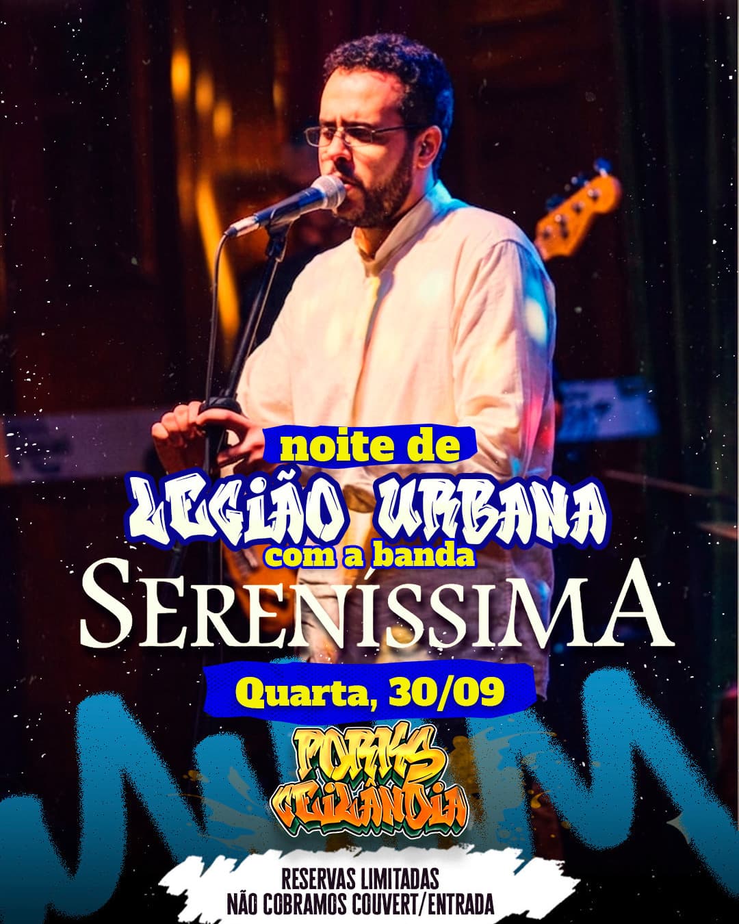 Flyer de Banda Sereníssima