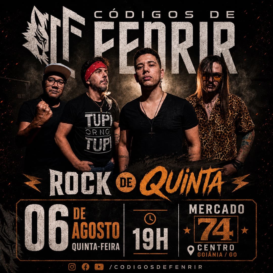 Flyer de Códigos de Fenrir