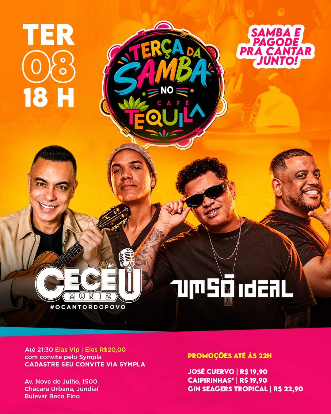 Flyer de Um Só Ideal