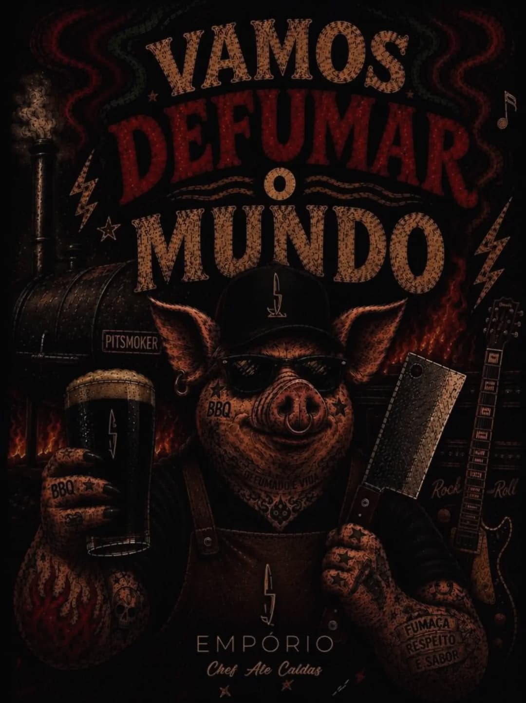 Flyer de Empório Rock Band