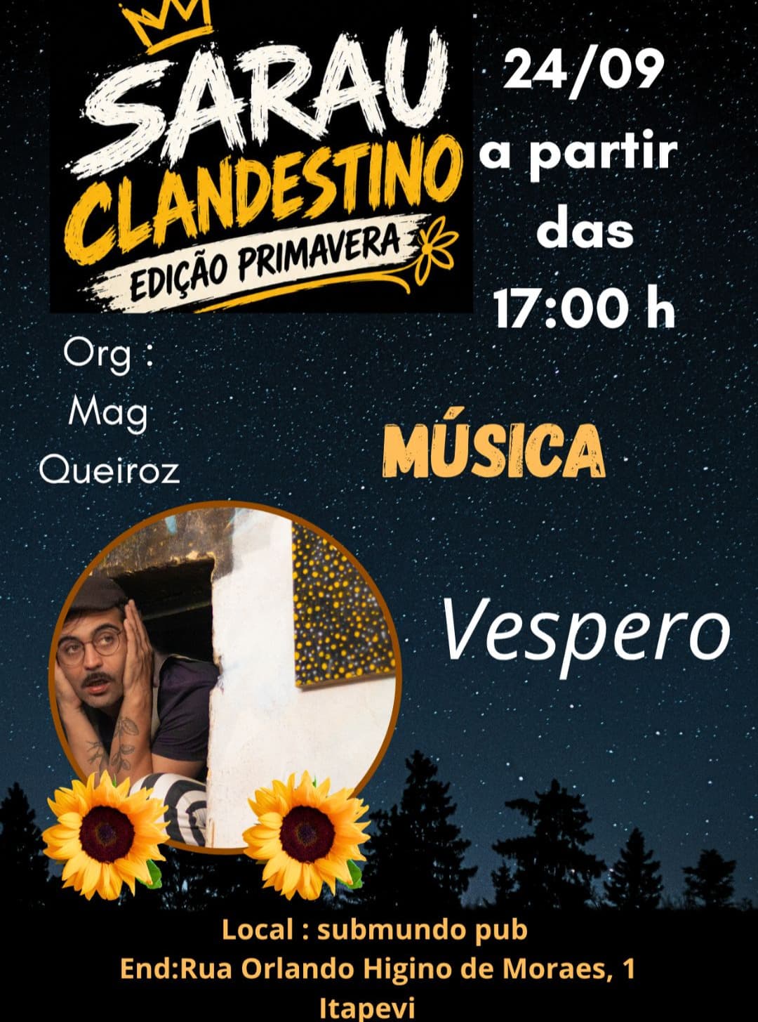 Flyer de Vespero