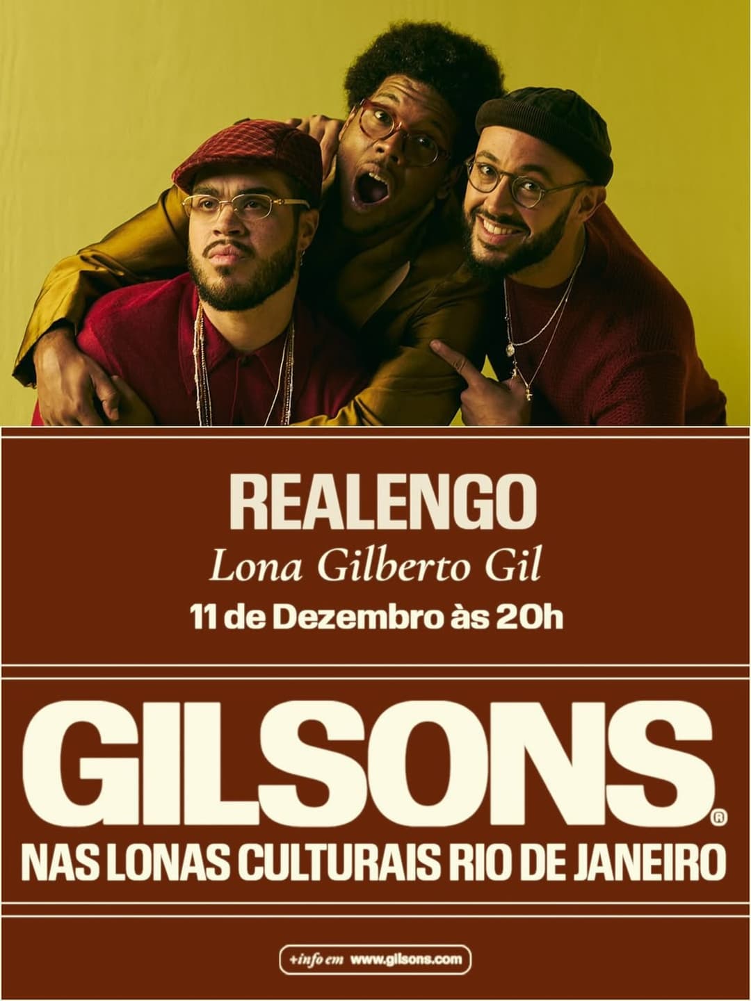 Flyer de Os Gilsons