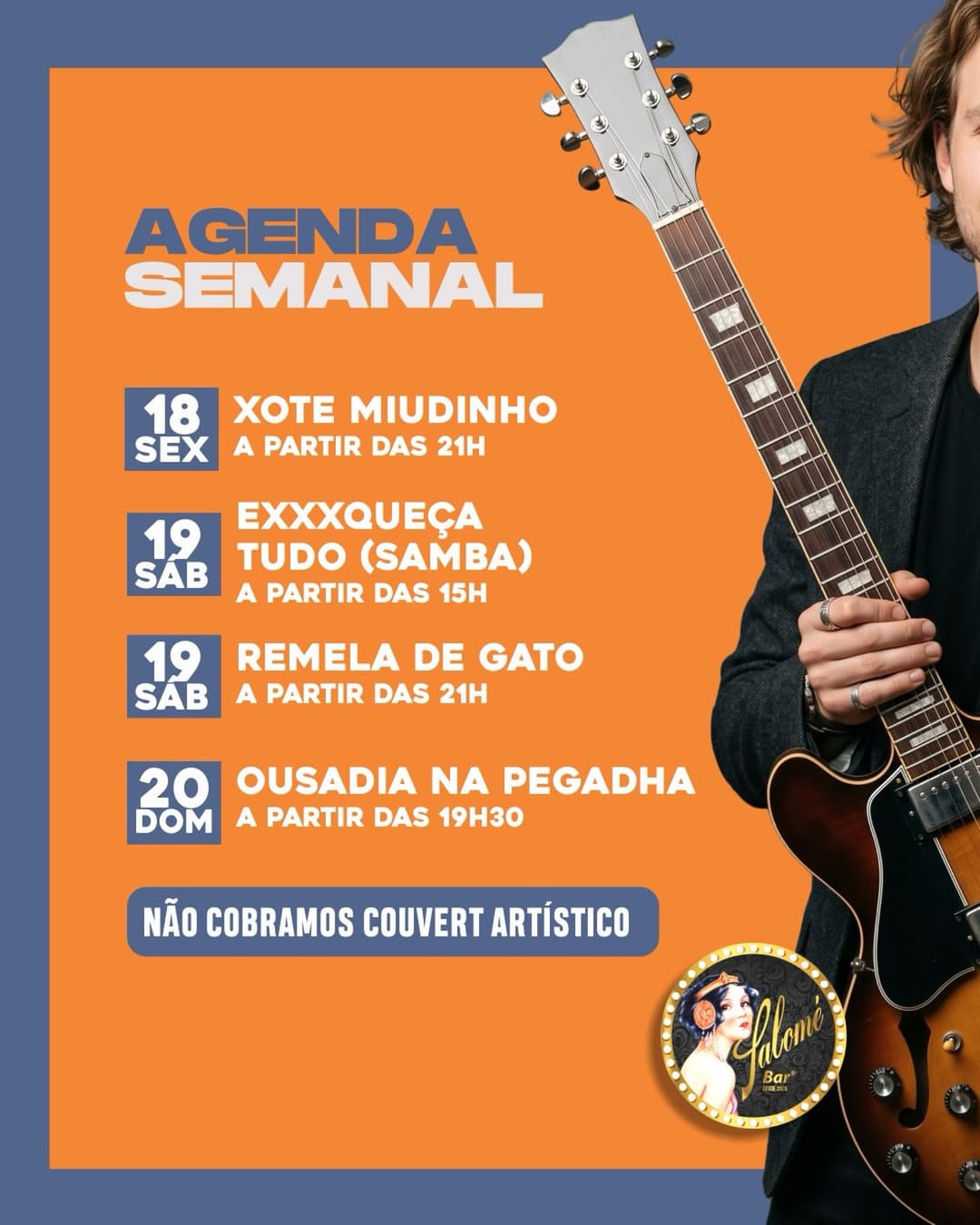 Flyer de Exxxqueça Tudo e Remela de Gato