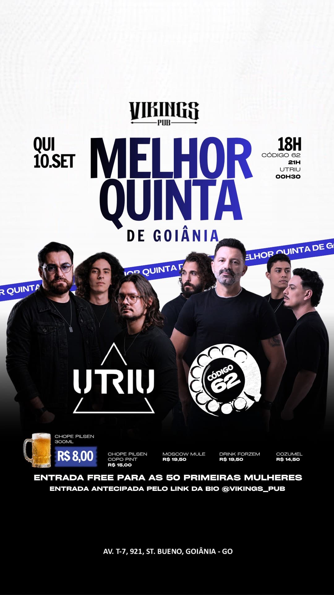 Flyer de UTRIU e Código 62