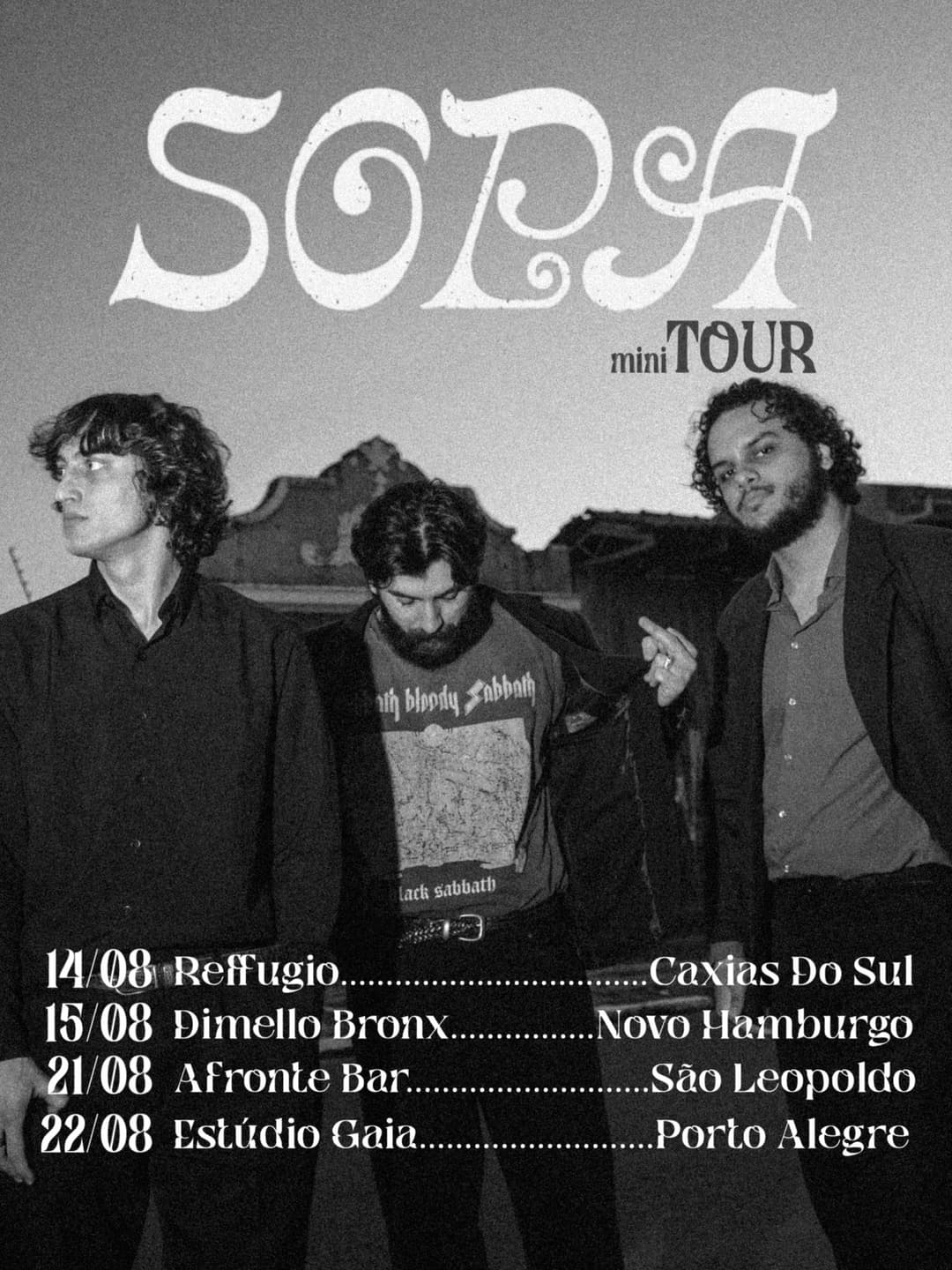 Flyer de Sopa e Breu