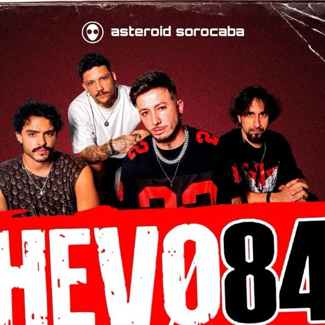 Flyer de Hevo84 e Aléxia