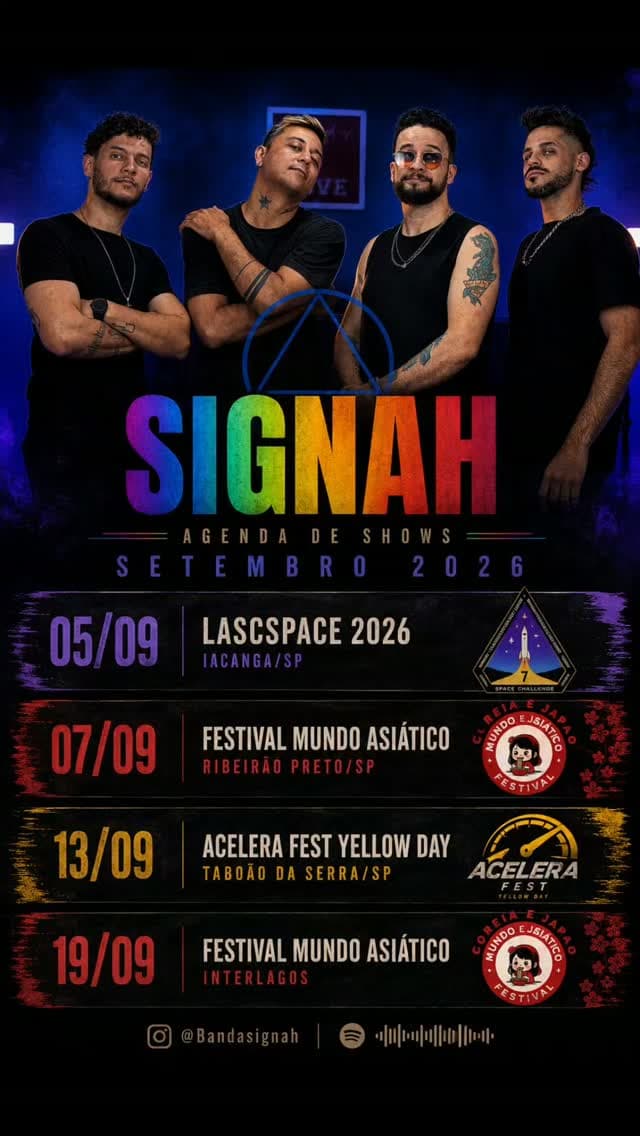 Flyer de Banda Signah