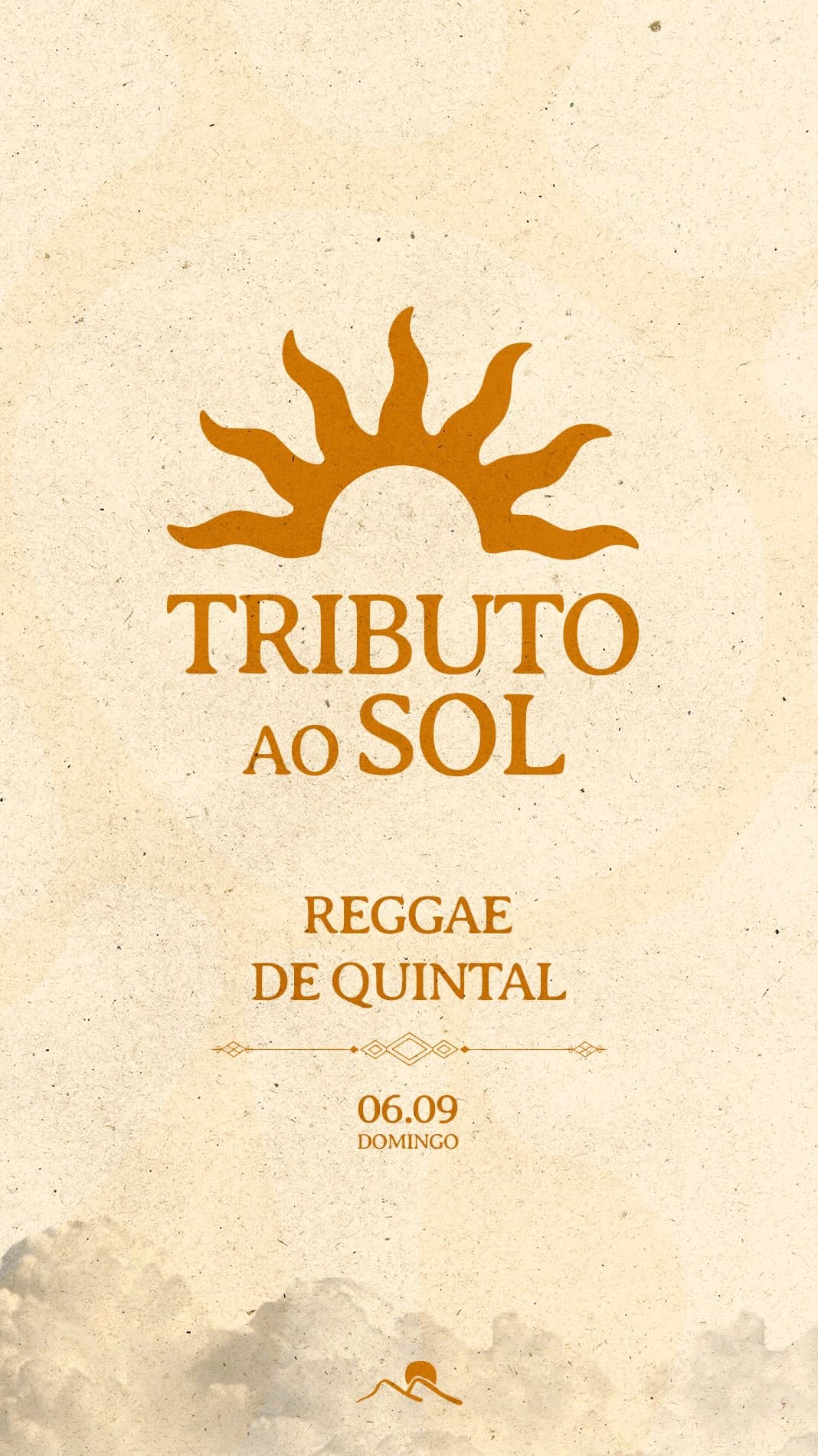Flyer de Reggae de Quintal