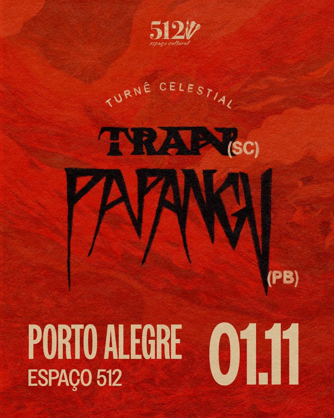 Flyer de Tran e Papangu