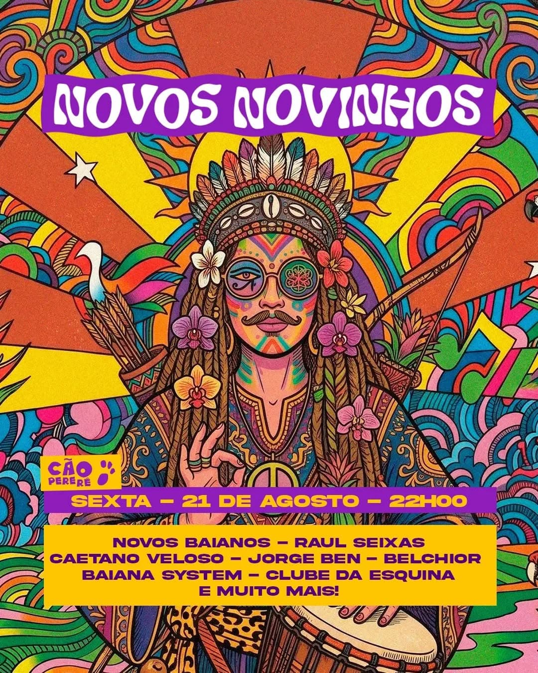 Flyer de Novos Novinhos