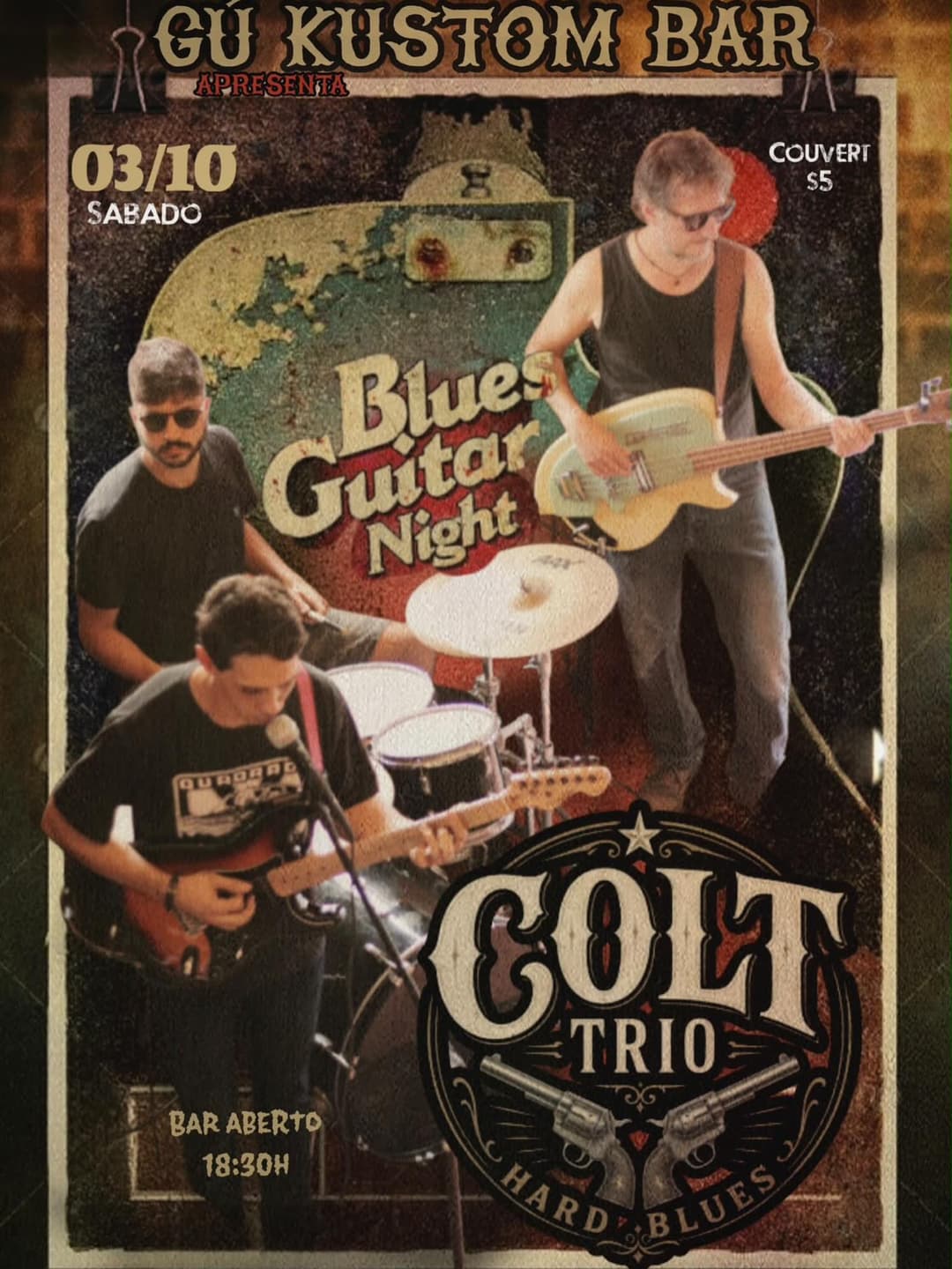 Flyer de Colt Trio