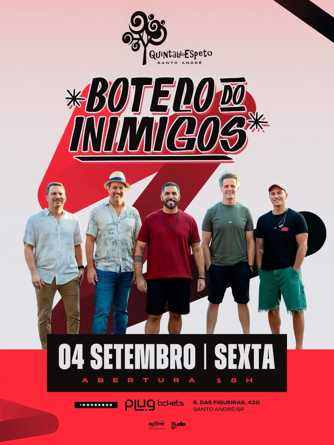 Flyer de INIMIGOS da HP