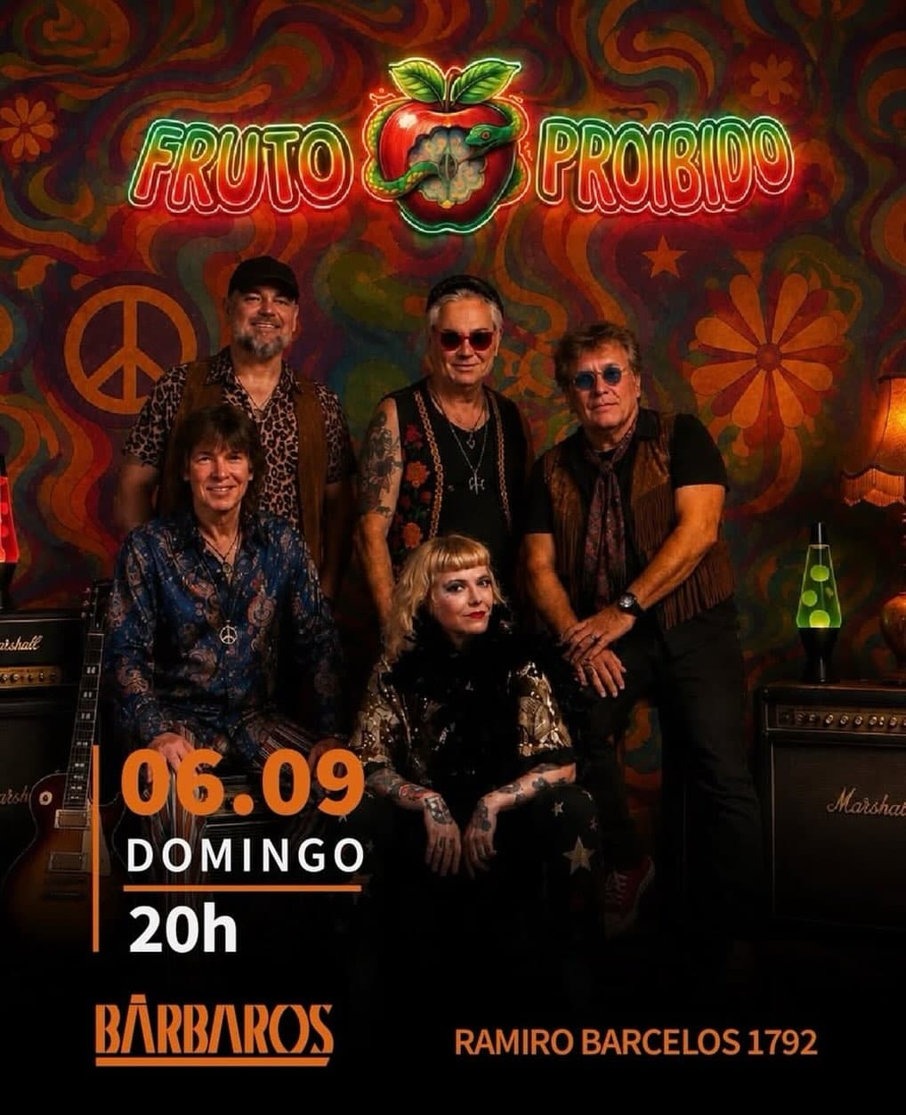 Flyer de Banda Fruto Proibidors