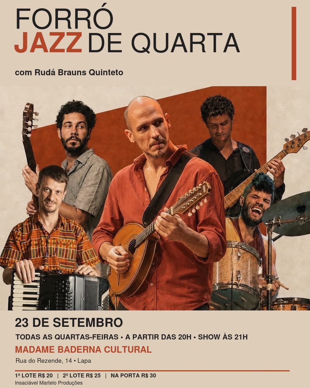 Flyer de Rudá Brauns