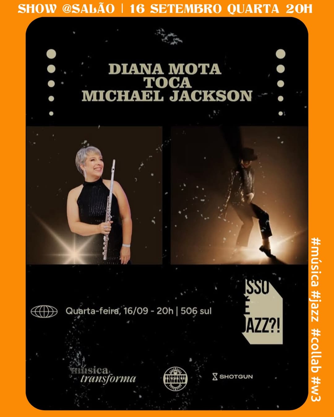 Flyer de Diana Mota