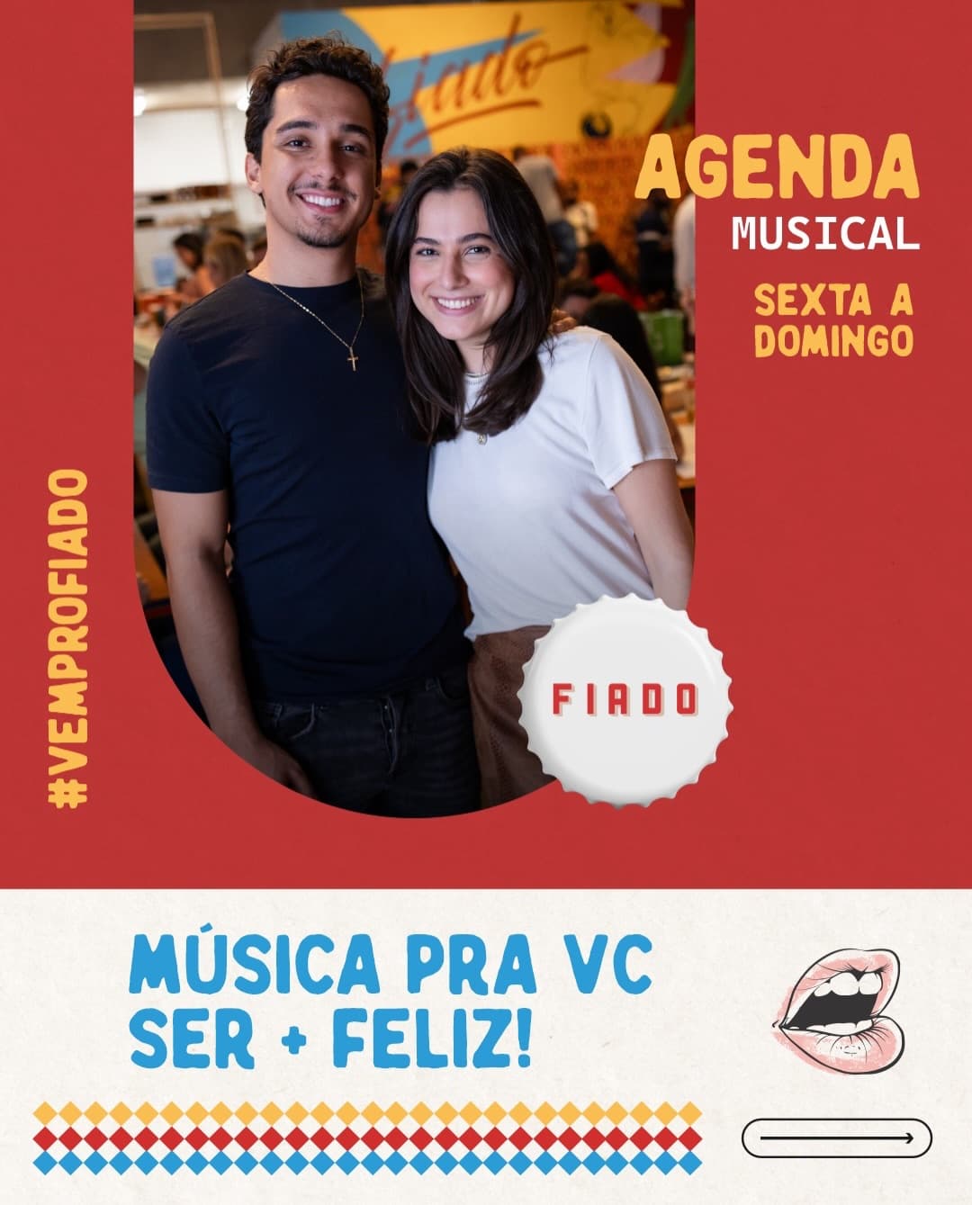 Flyer de Pagode do Cappuccino