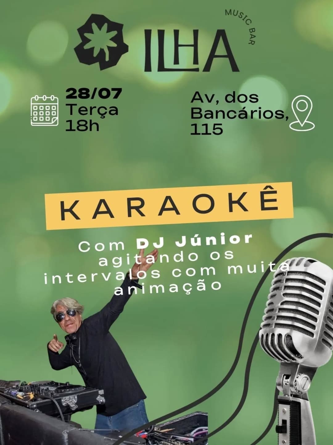 Flyer de DJ Júnior