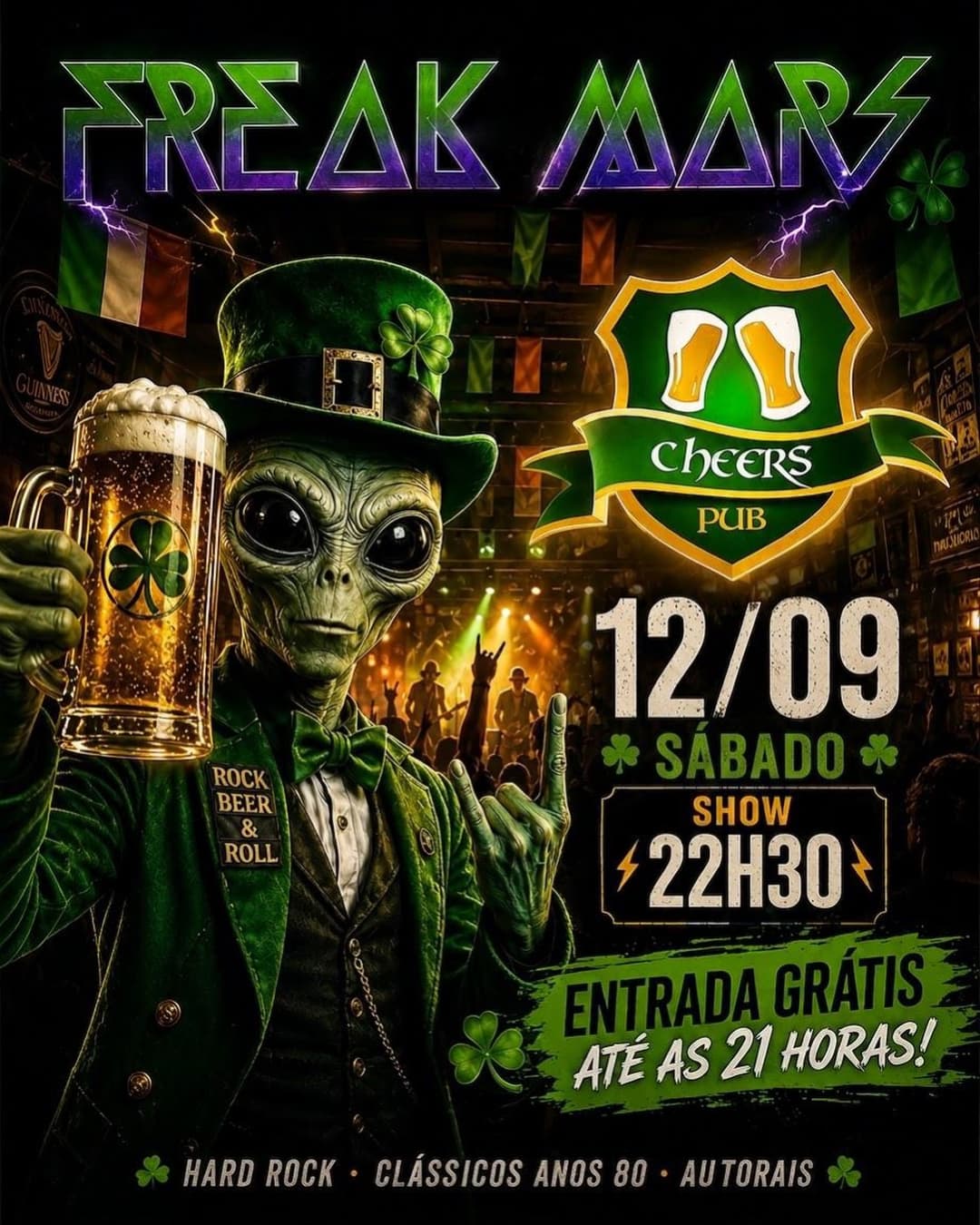 Flyer de Freak Mars