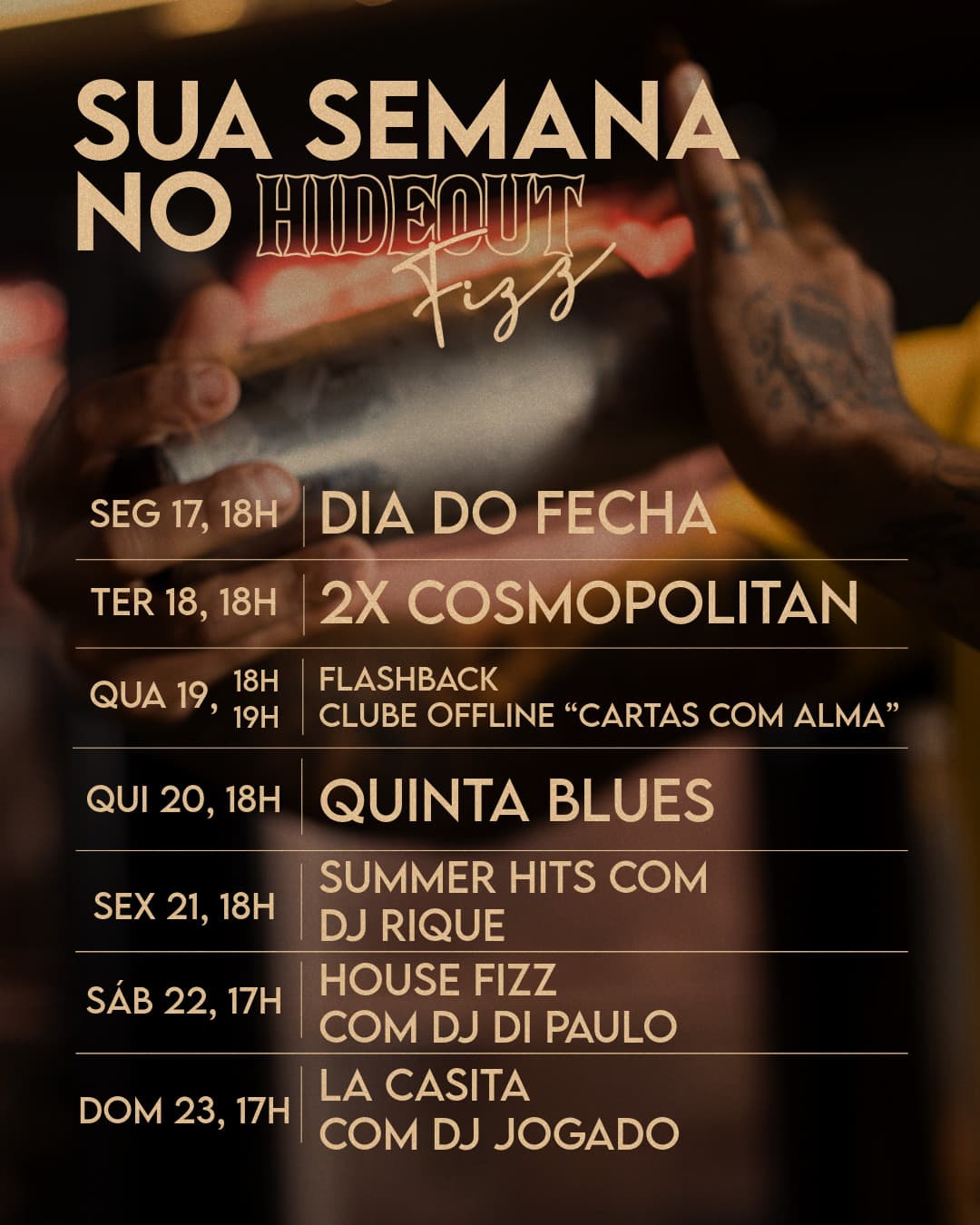 Flyer de DJ Rique