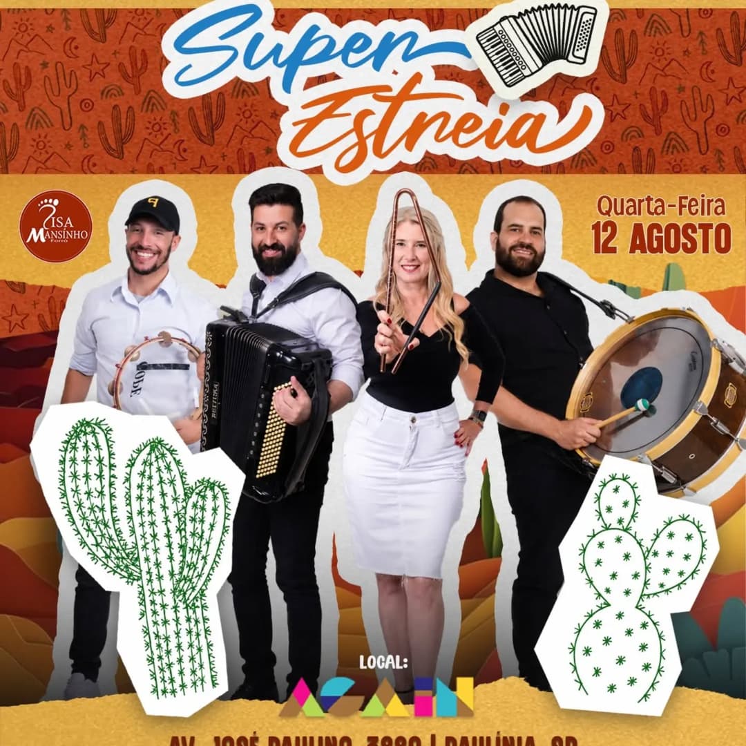 Flyer de Pisa Mansinho