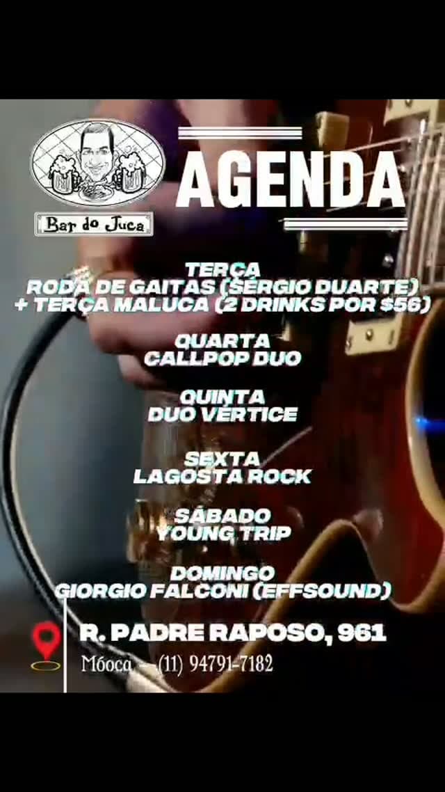 Flyer de Banda Lagosta Rock