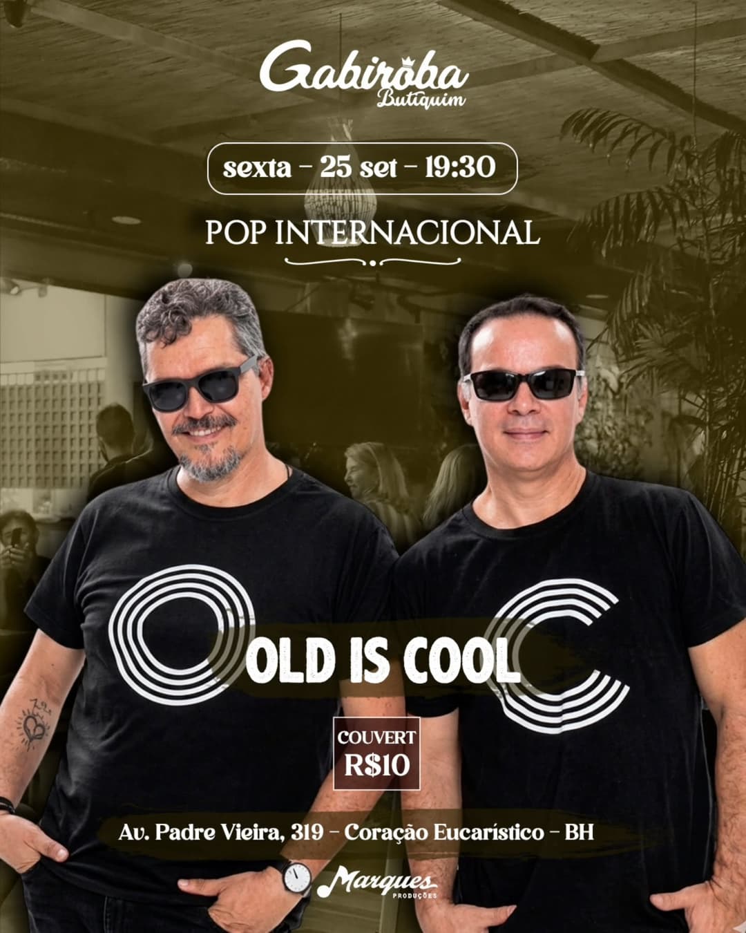 Flyer de Old Is Cool