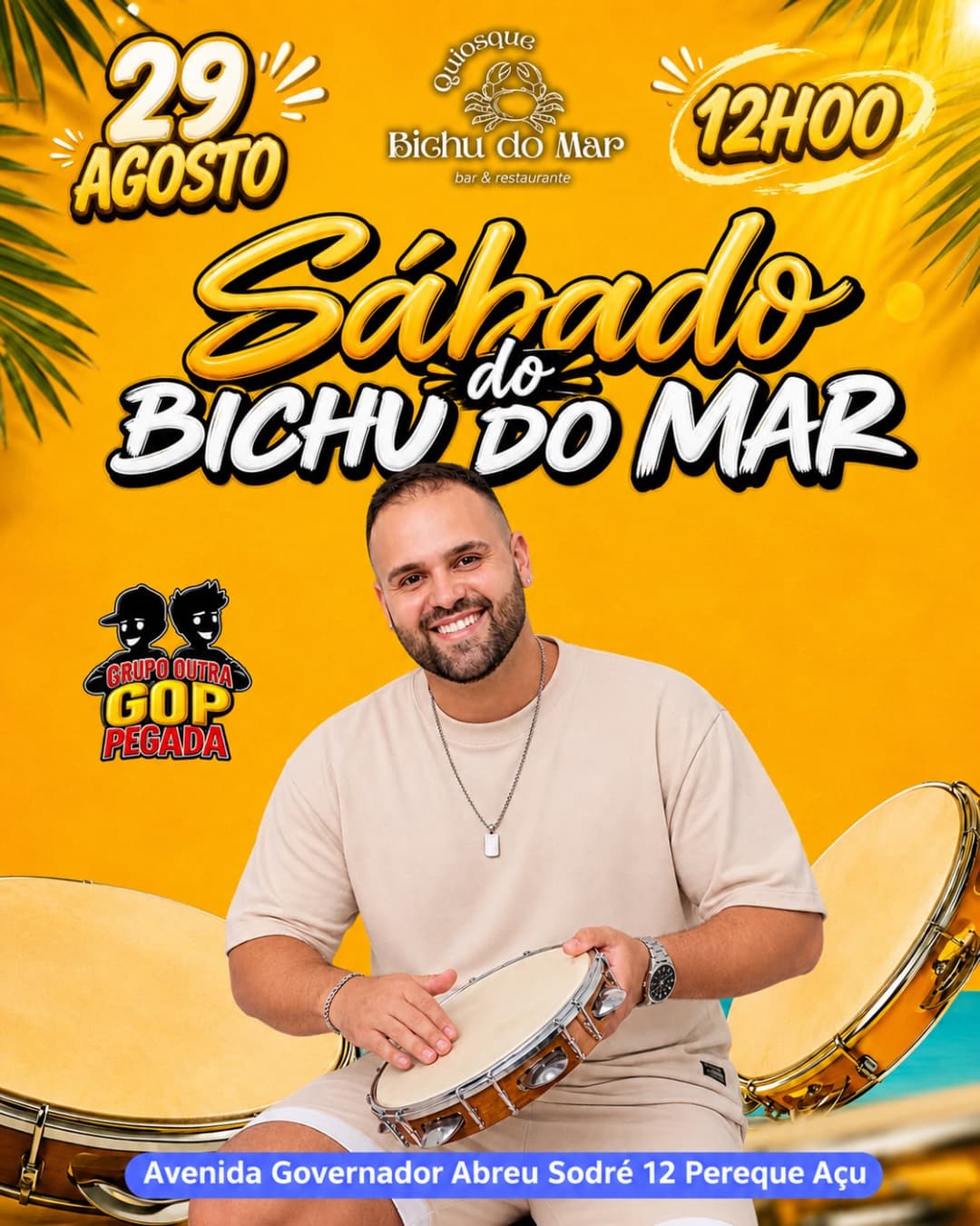 Flyer de Grupo Outra GOP Pegada