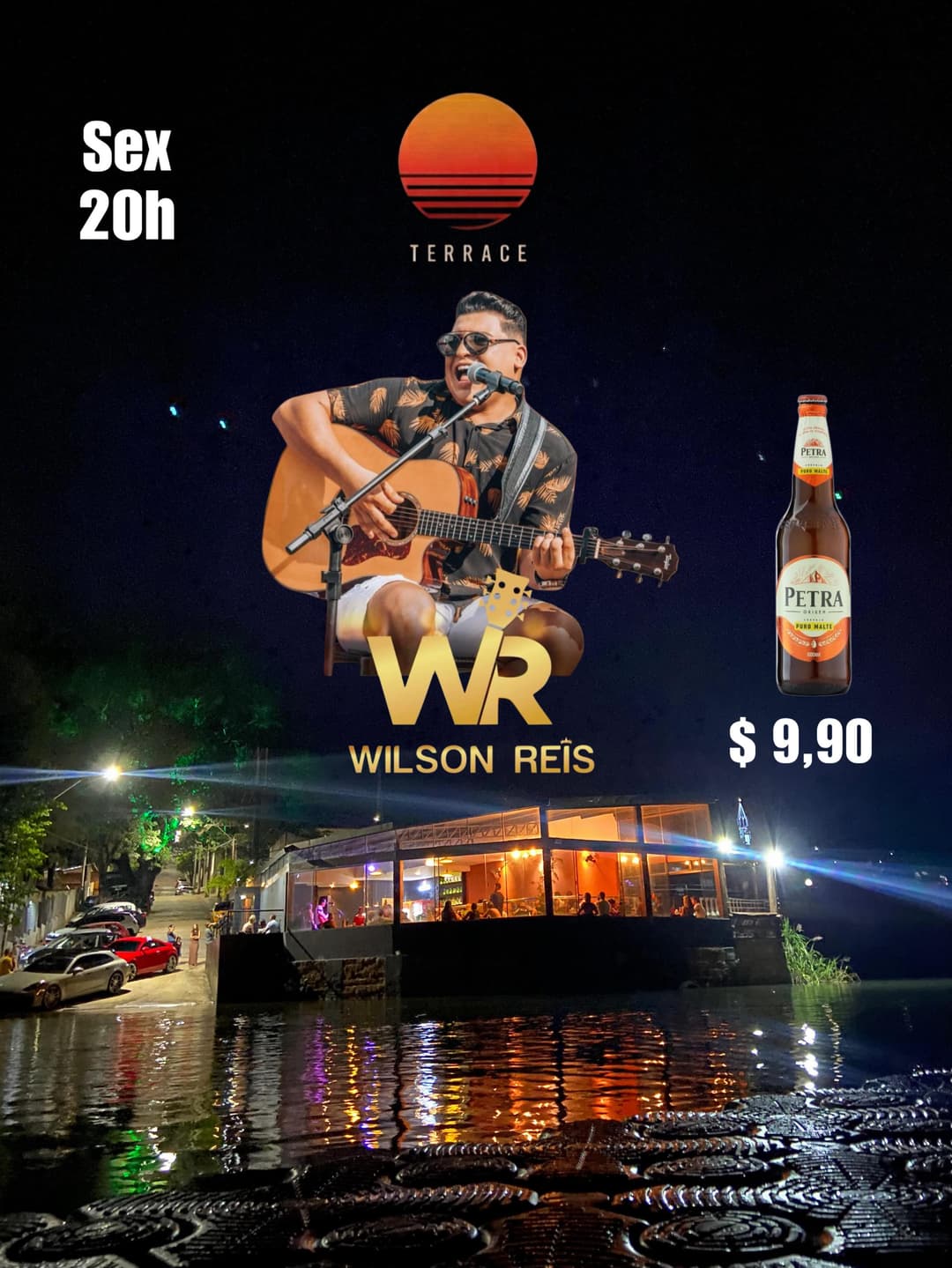Flyer de Cabaré do Wilson Reis