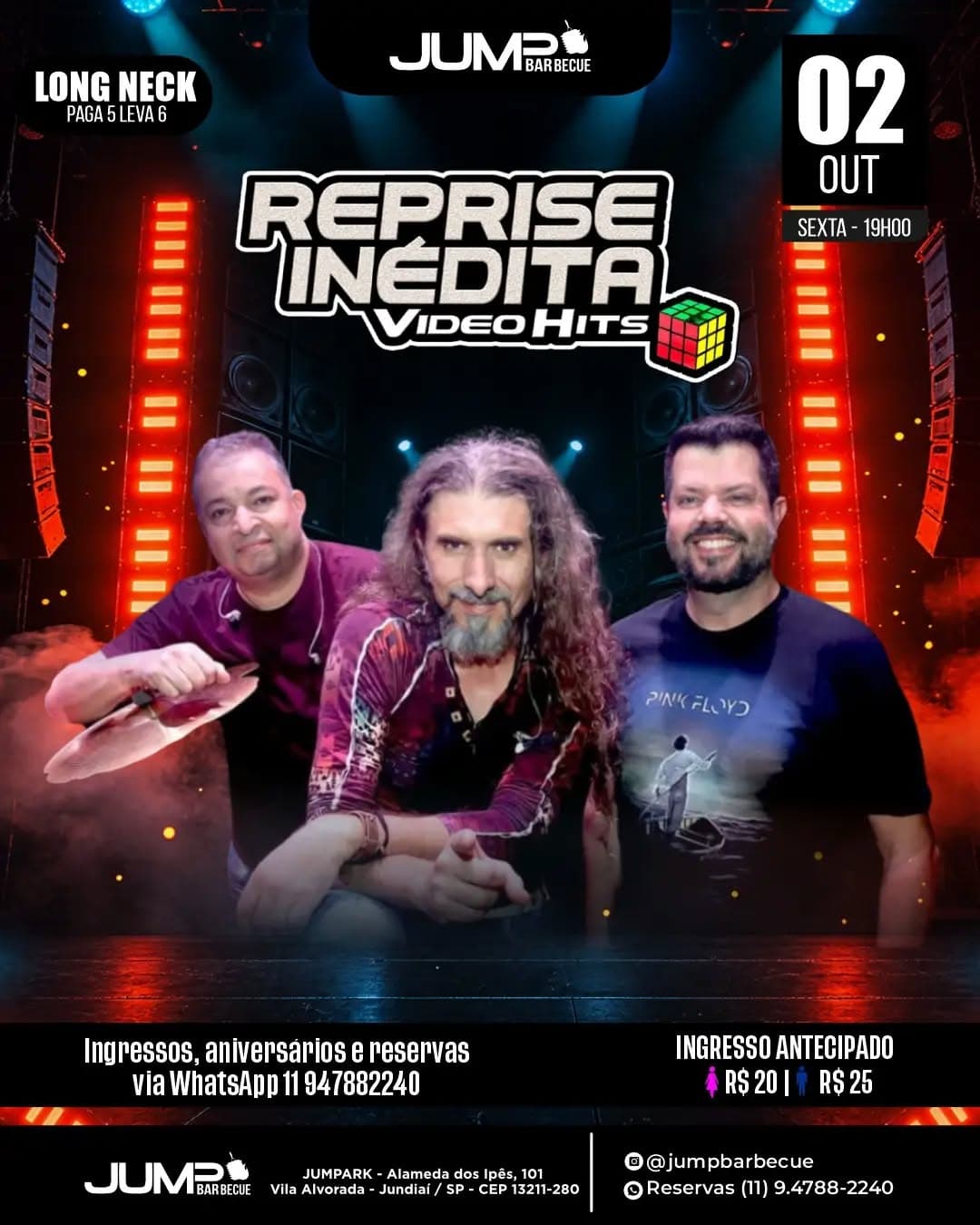 Flyer de Reprise Inédita