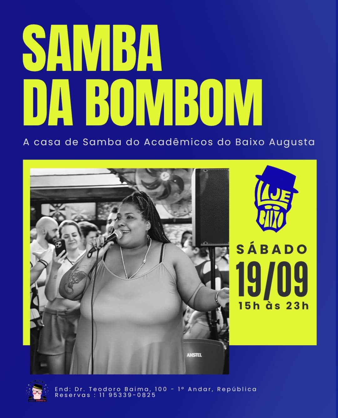 Flyer de Fabiana Bombom