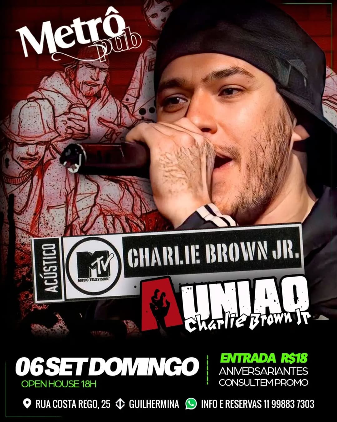 Flyer de A União Oficial