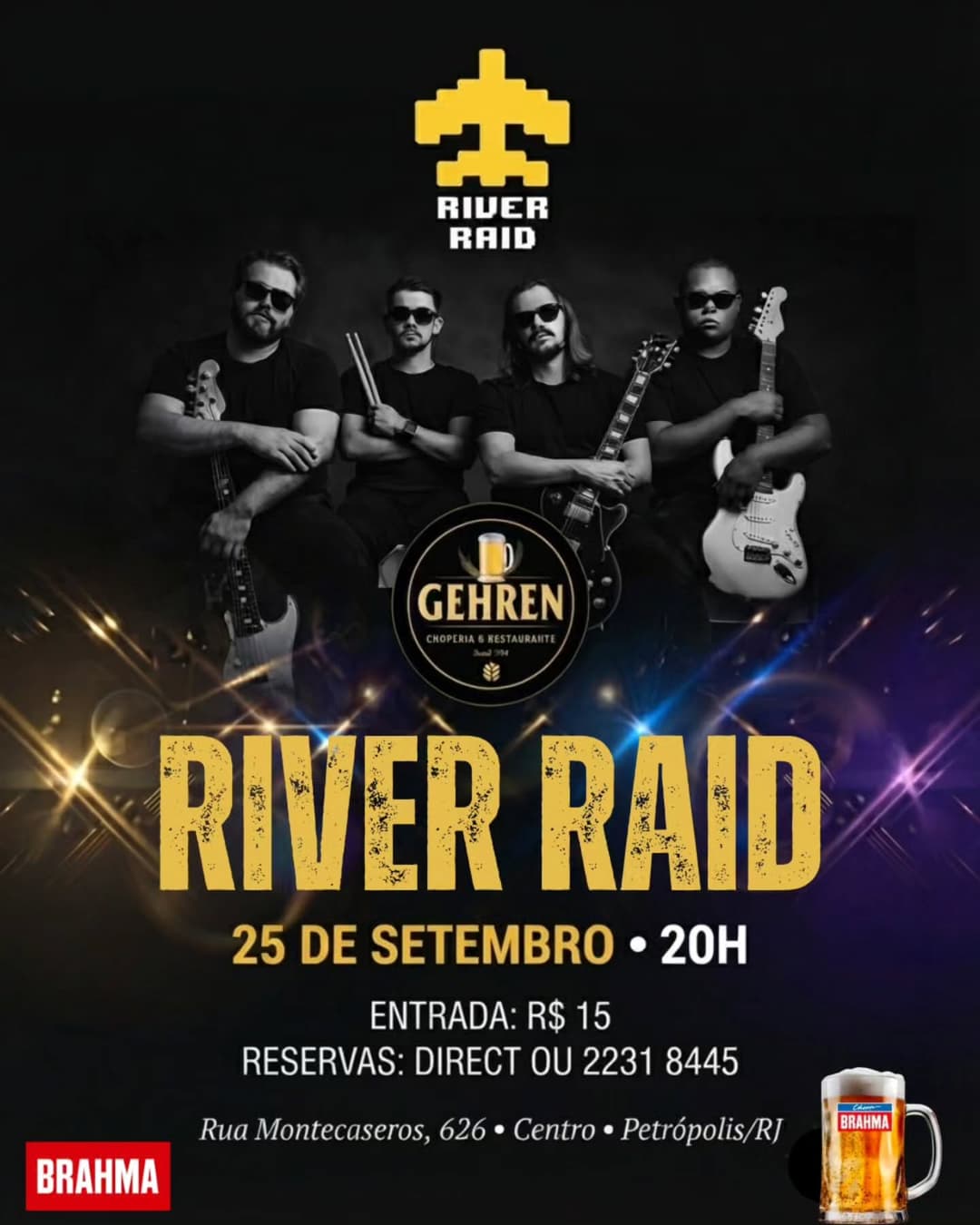 Flyer de Banda River Raid