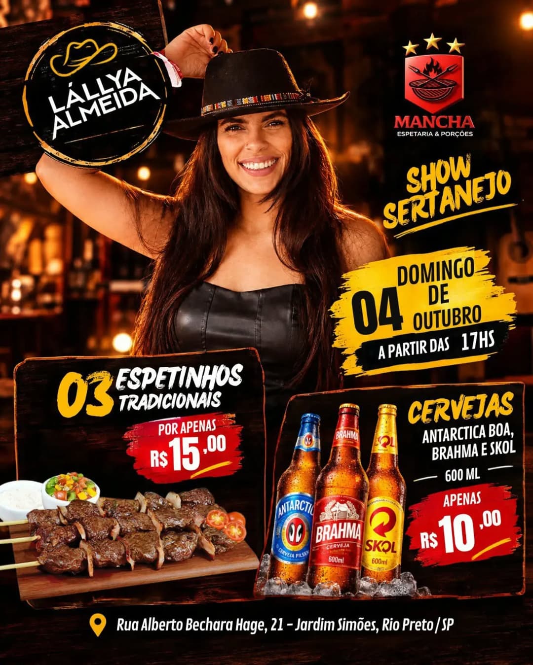 Flyer de LÁYLLA ALMEIDA