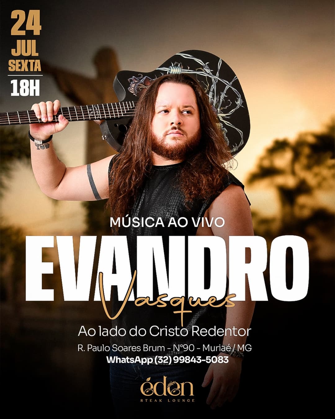 Flyer de Evandro Vasques